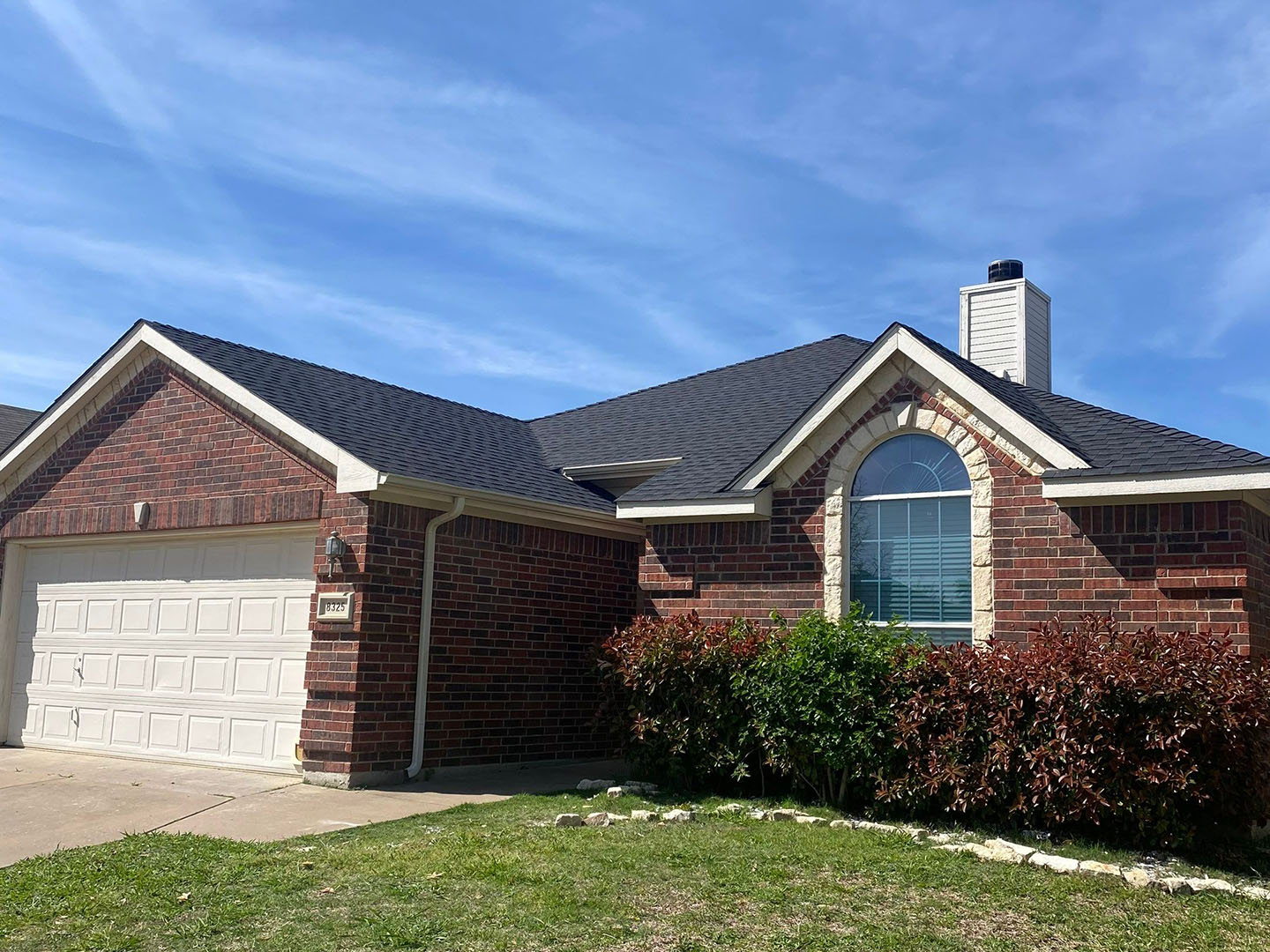 New roof on one garage home